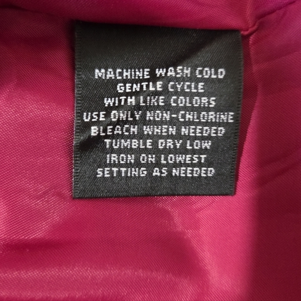 The East 5th EUC Women's Size 10 Fuchsia Sheath Dress Fully Lined - Picture 9 of 9